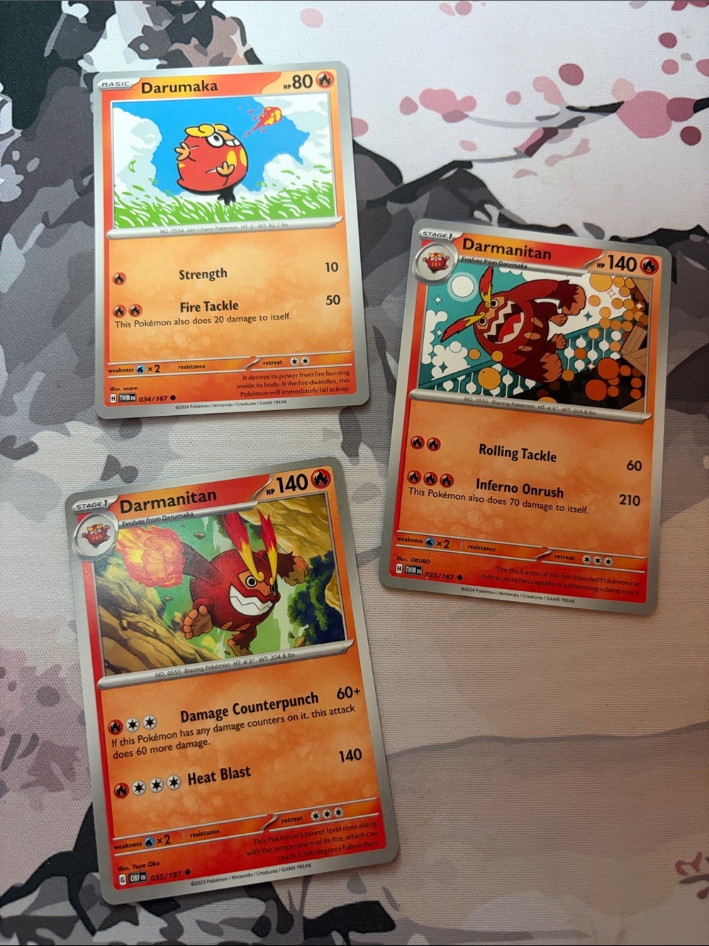 Darumaka & Darmanitan Evolution Lot | 3 Pokémon Cards | ✨5/$25✨